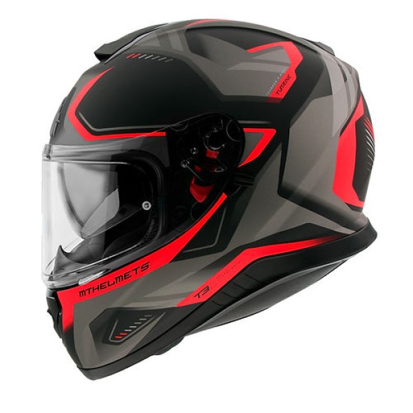 MT Helmets MT Thunder 3 Turbine C5 Matt Red Medium